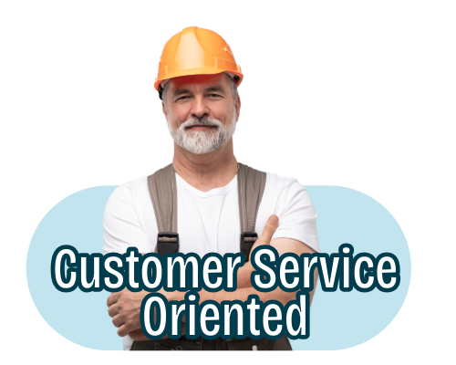 customer service badge